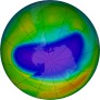 Antarctic Ozone 2016-10-03